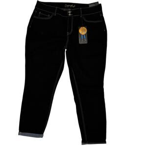 Copperflash Trendy Stretch Curvy Skinny Ankle Plus Size 22W Womens Jeans